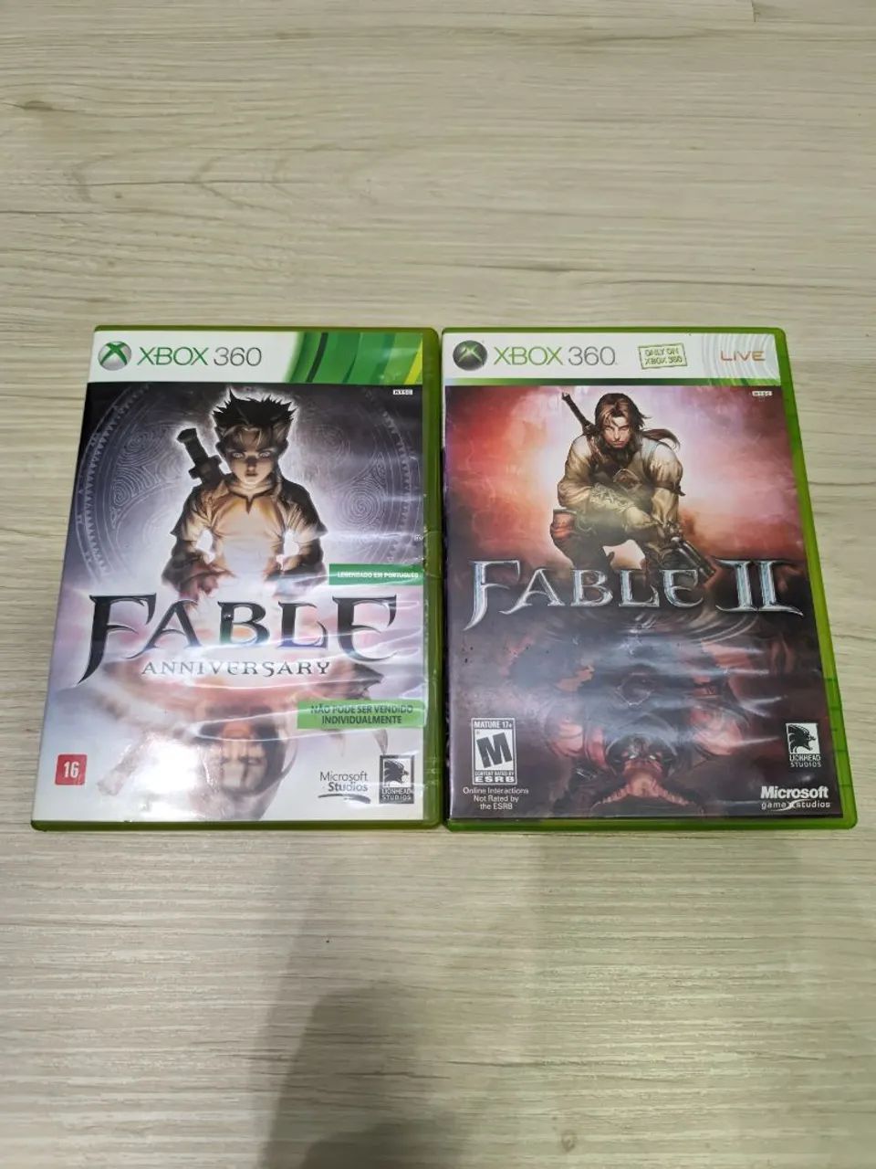 Fable Anniversary e Fable II - Xbox 360