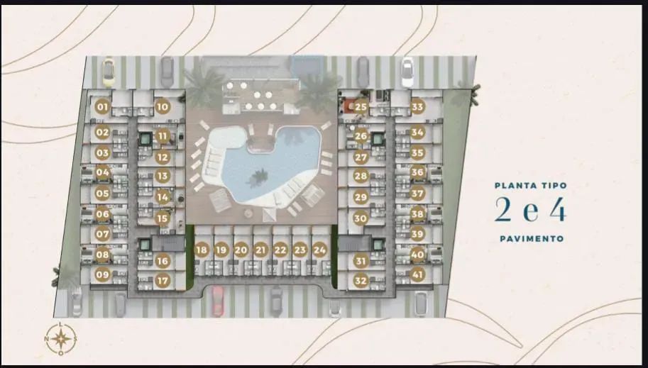 Imóvel para venda possui 20 metros quadrados com 1 quarto em Praia dos Carneiros - Tamanda - Foto 6