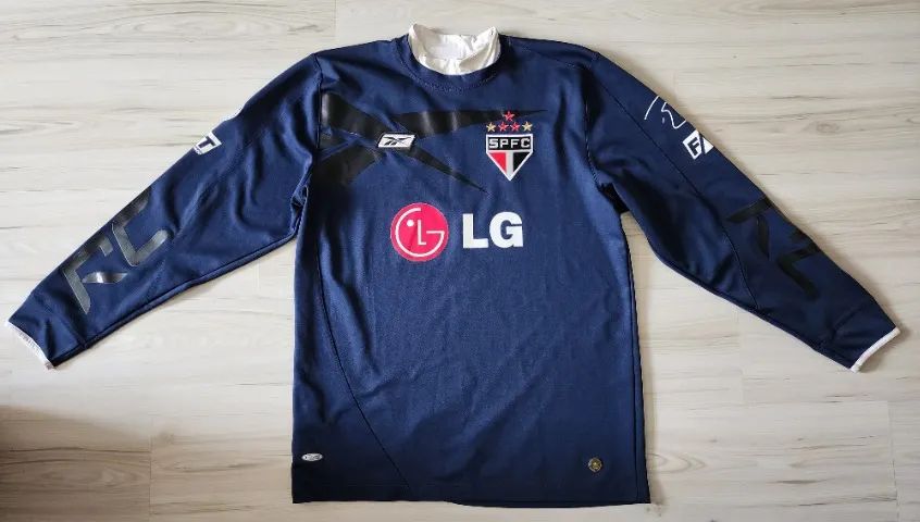 Rara Camisa de Jogo do Goleiro Rogério Ceni do São Paulo 2007 Autografada Futebol