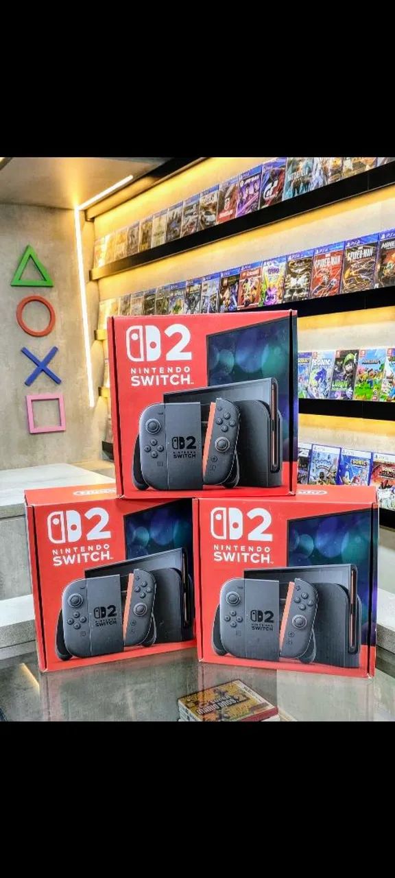 Nintendo Switch 2 Novo Lacrado Loja Física em Curitiba desde 1997 Garantia de 1 Ano  - Foto 5