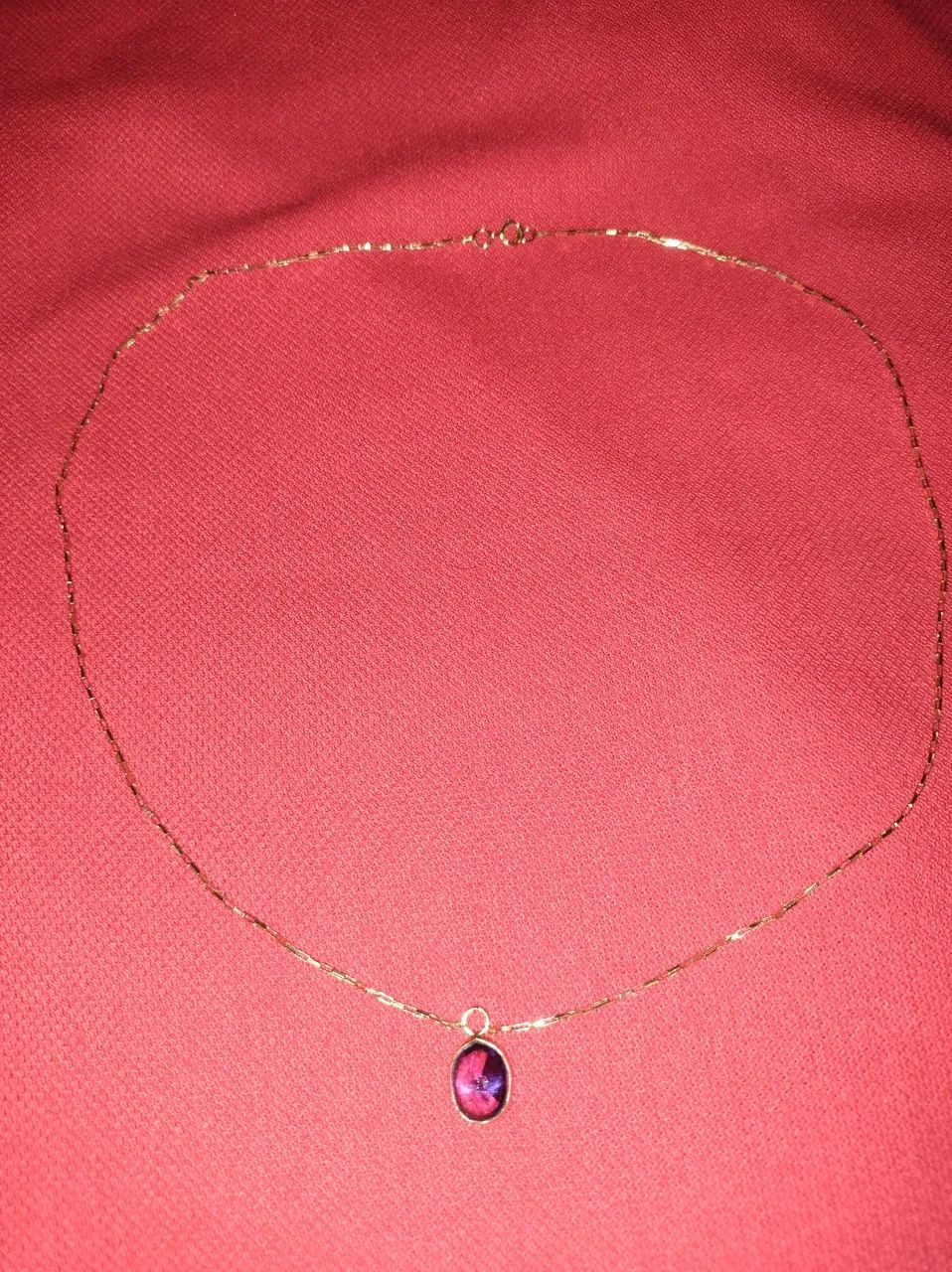 Corrente de ouro 18K com pingente  - Foto 2