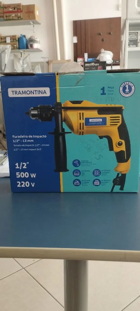 Furadeira de Impacto Tramontina 1/2 - 13mm