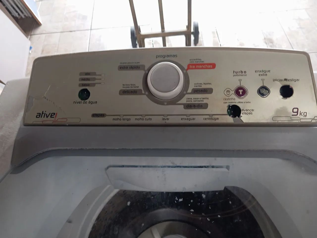 Máquina de Lavar Roupa Alive! 9k