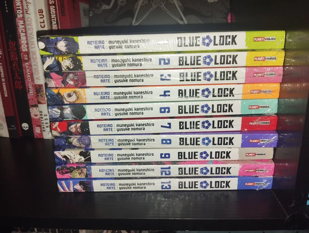 Blue Lock - Coleção Mangás lacrados 10 volumes