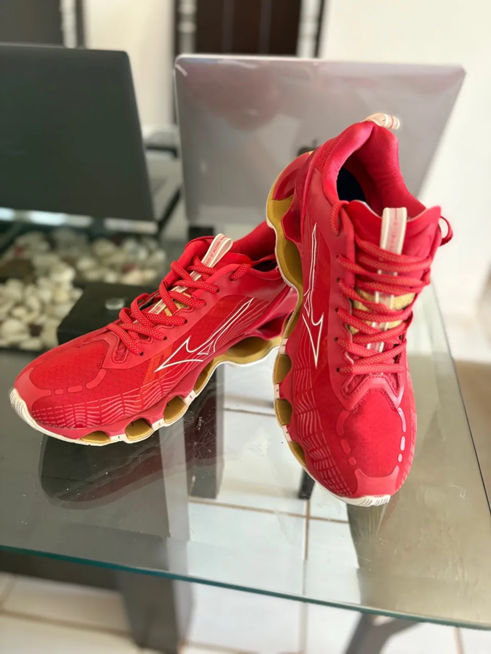 Tênis Mizuno Wave Prophecy X Vermelho