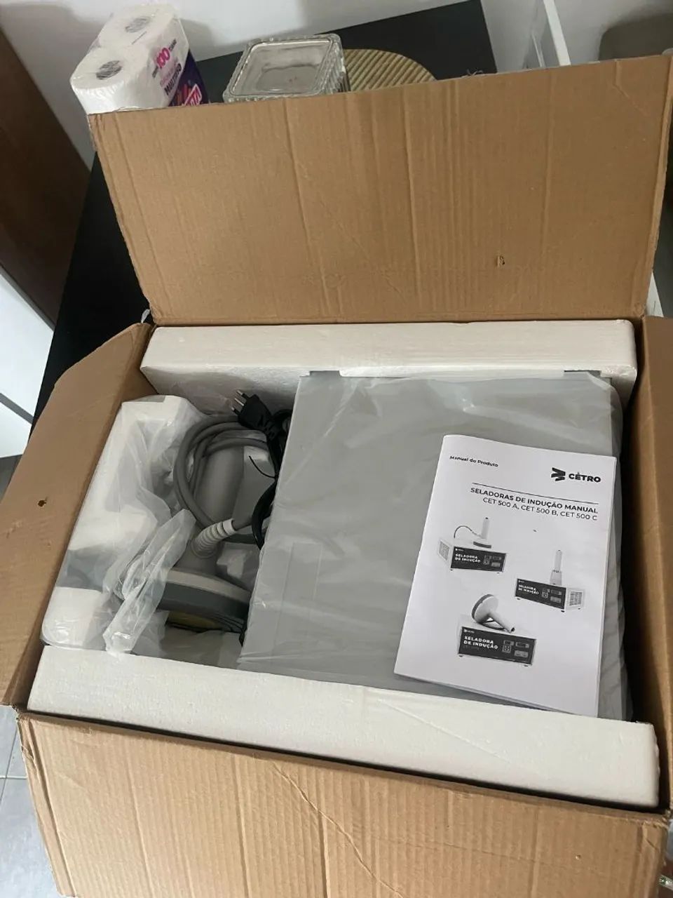 Seladora de Indução Manual CETRO CET 500 C