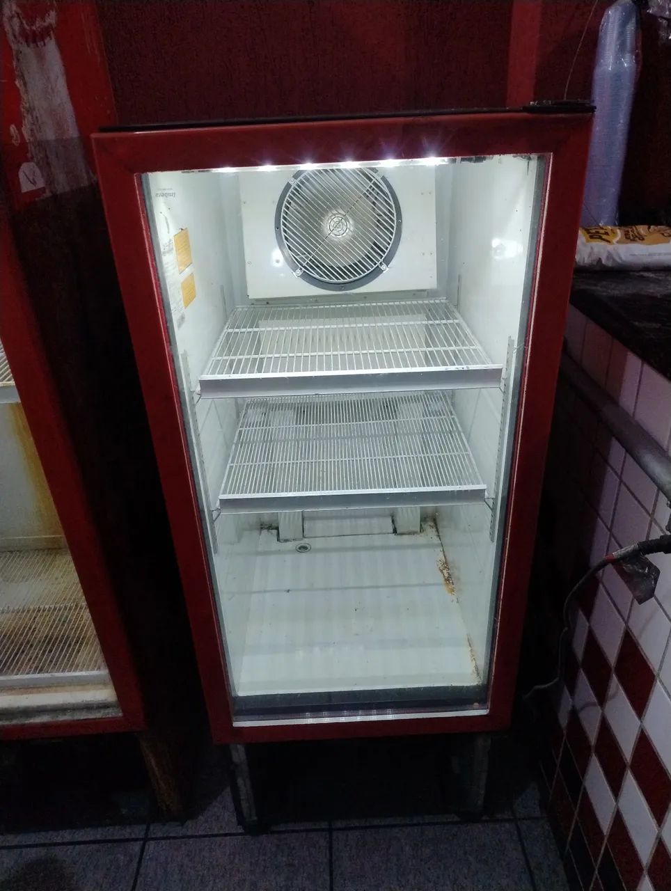 Geladeira/Freezer Vertical coca cola