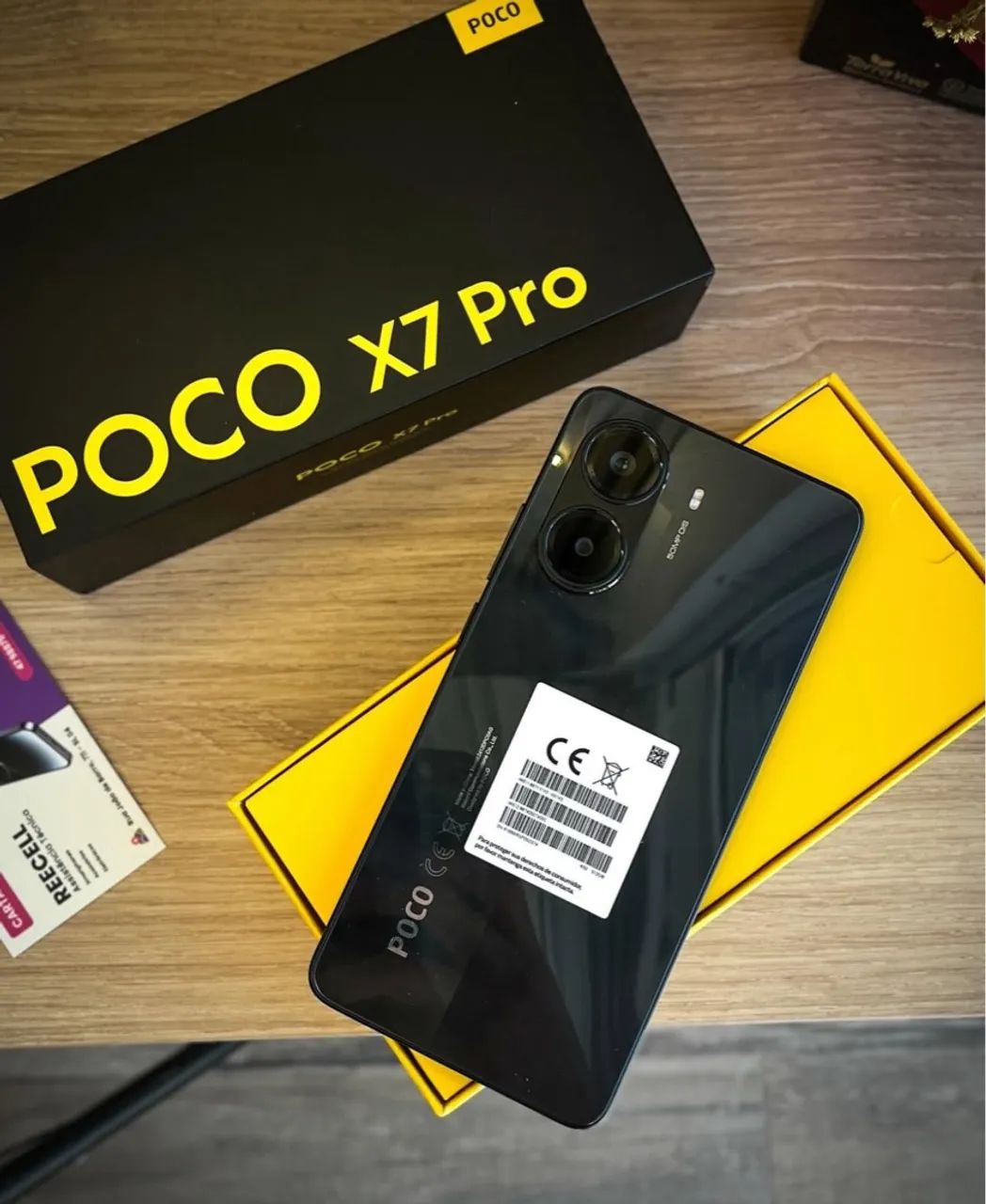 POCO X7 Pro 512GB NFC 5G - Novo na caixa Lacrado! - Celulares e