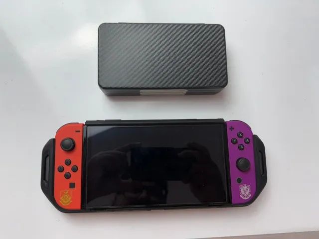 Switch OLED Pokémon Scarlet & Violet Edition Combo BLOQUEADO