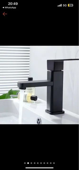 Torneira de Cozinha  Preta