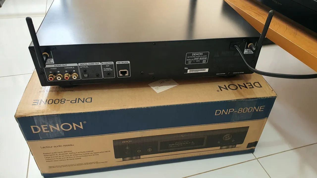 Denon DNP 800NE High End Hifi não Amplificador Marantz Yamaha