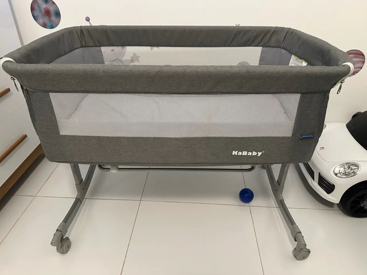 Descrição O Berço Moisés Co-Bed com Mosquiteiro da Kababy - Foto 3