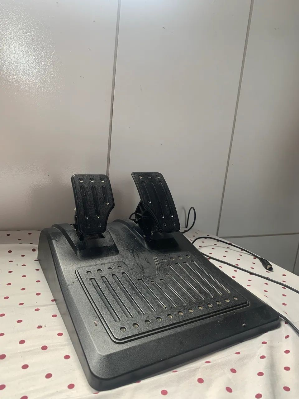 Volante Dazz Force Driving com Pedal - usado em excelente estado  - Foto 4