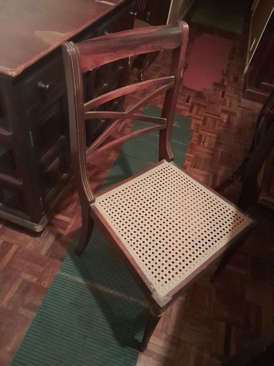 Mesa de jacarandá 1,98 X 0,89 com cadeiras - Foto 4