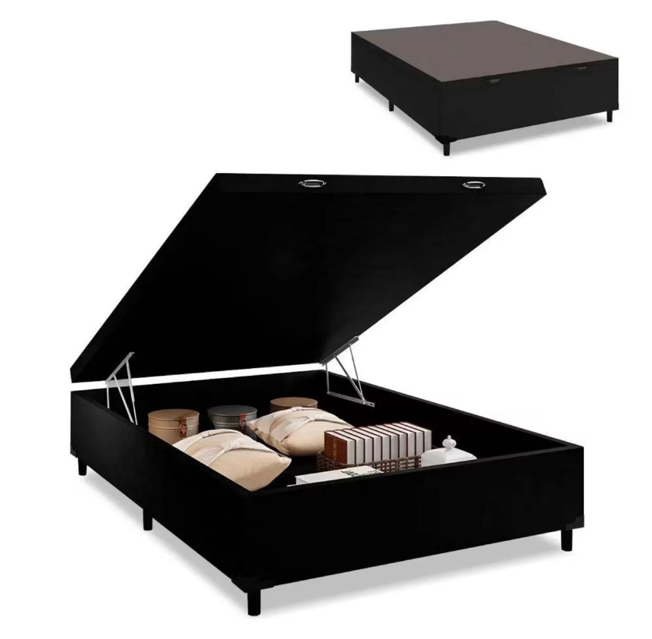 Base Box Casal com Baú ULTIMAS PEÇAS 
