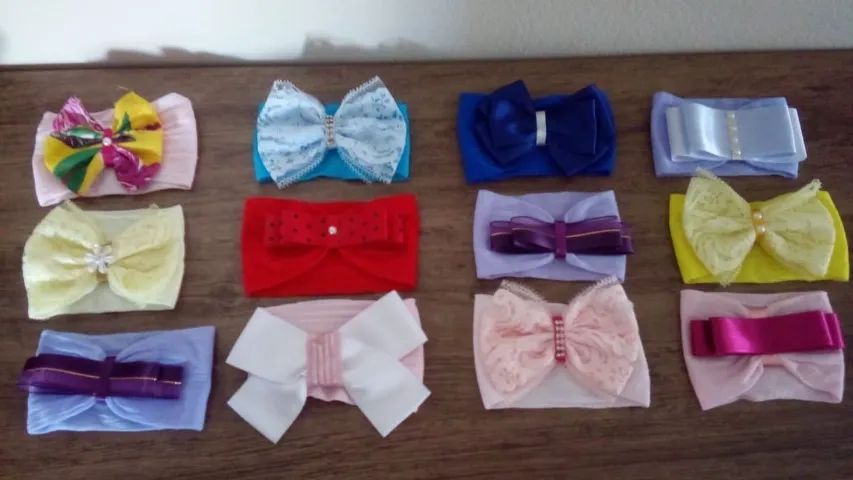Kit com 3 faixa para bebe  - Foto 3