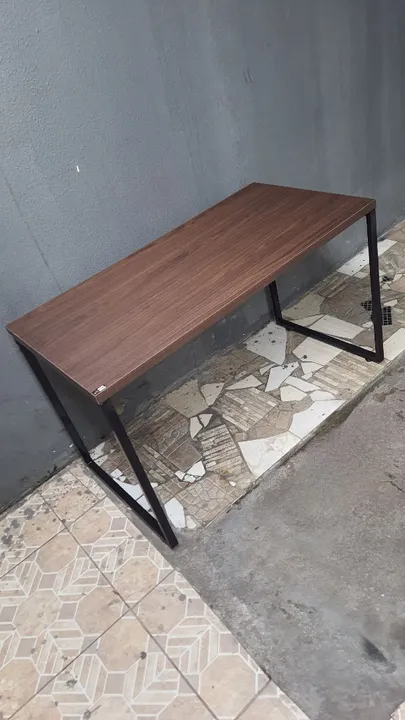 Mesa 1.20 Escritório, industrial NOVA, computador, comércio