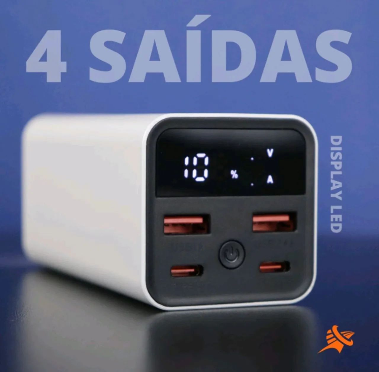 Bateria portátil peining 20 mil mah 100 watts Premium - Foto 2