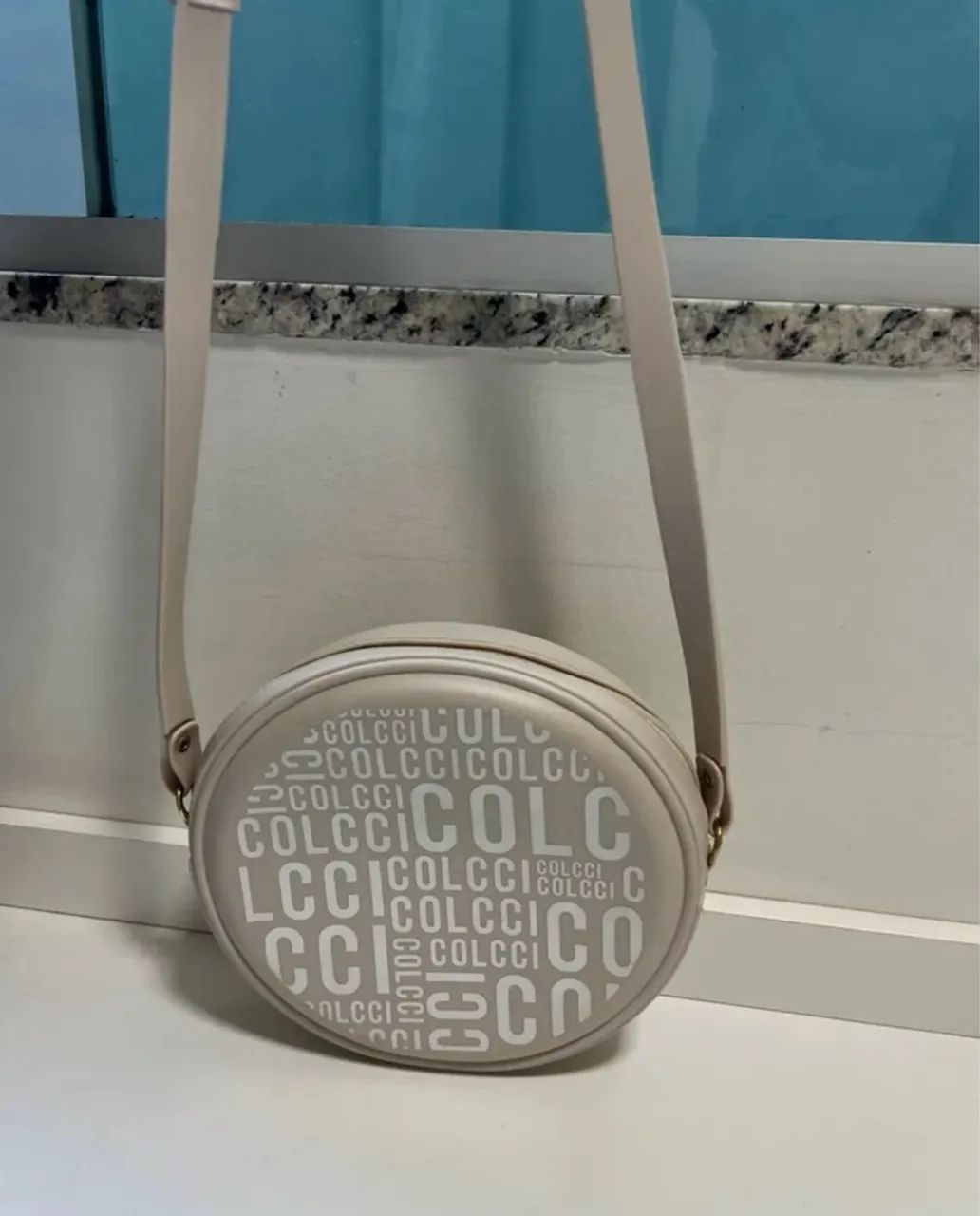 Bolsa Colcci Bege Circular - Foto 2