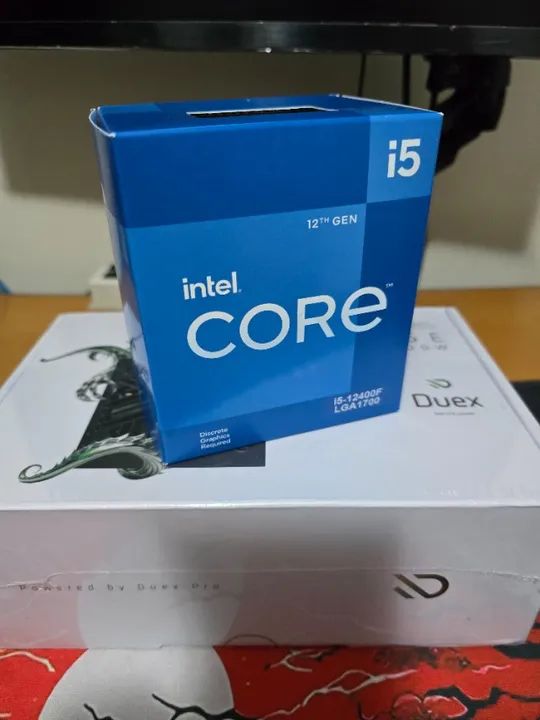 Processador Intel Core i5-12400F, 6-Core, 12-Threads, 2.5GHz (4.4GHz Turbo), Cache 18MB