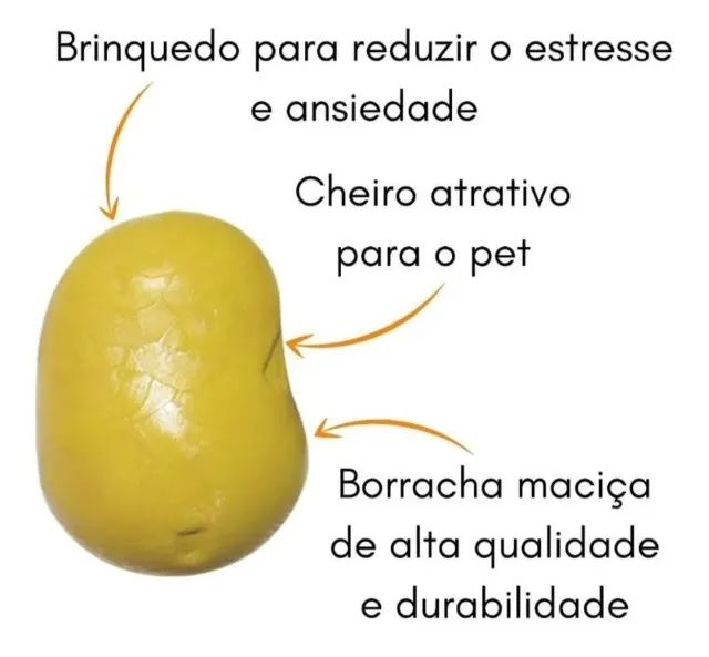  Batata Borracha Maciça -Furacão Pet  - Foto 3