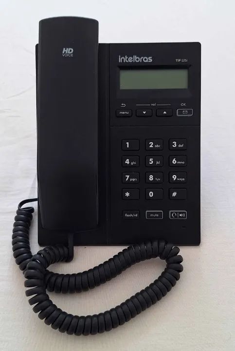 Telefone IP Voip Intelbras com Display Gráfico - TIP 125I