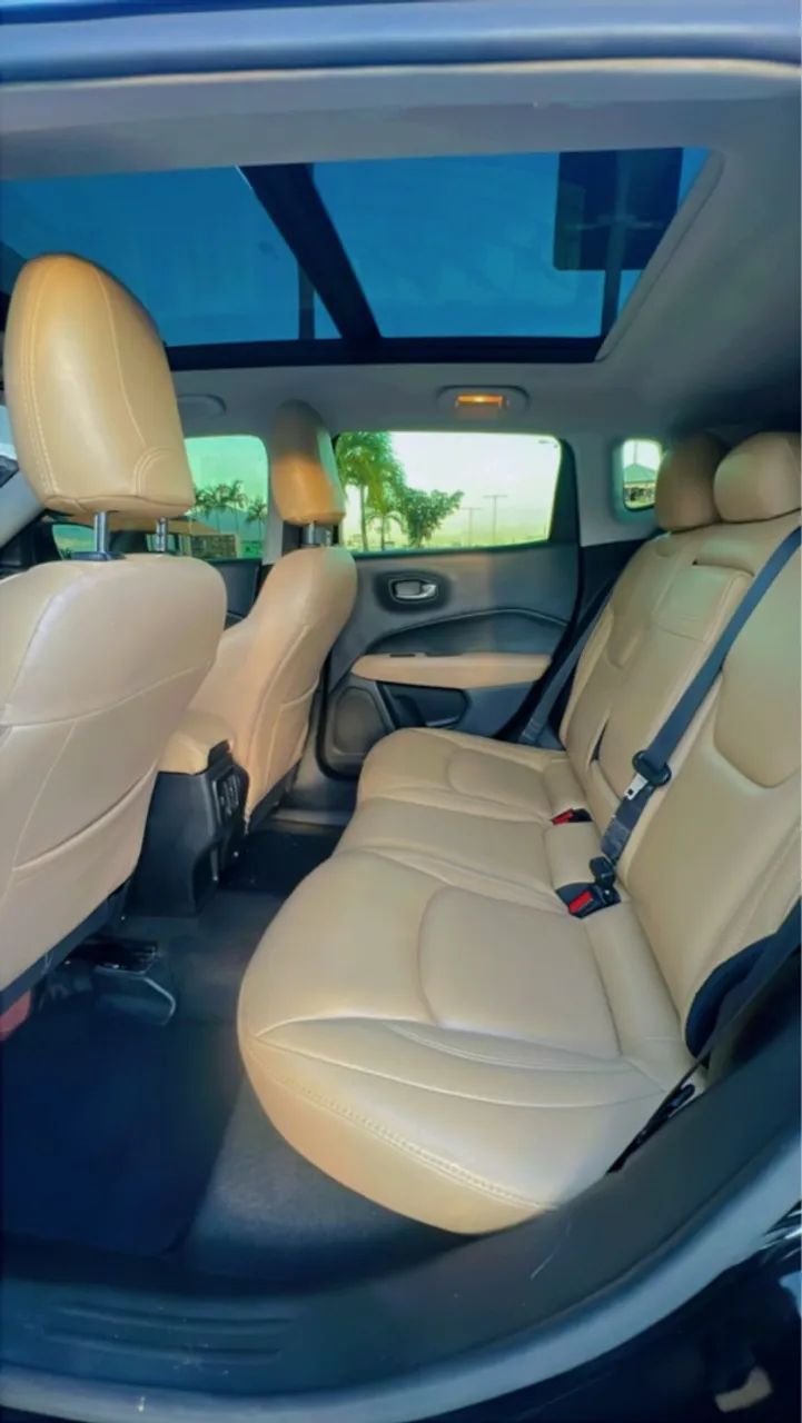 Vendo Jeep Compass Teto Solar e Banco Creme ( De Couro) - Foto 4