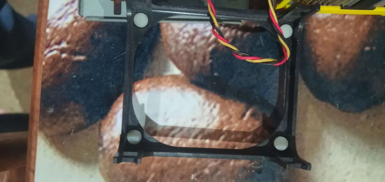 Cooler's 478 Intel e metal funcionando #process #cpu #motherboard478 - Foto 4