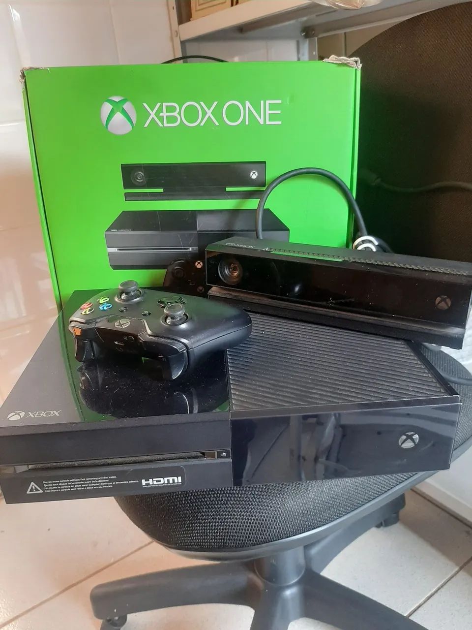 Xbox One - Kinect - Controles - Caixa  - Foto 5