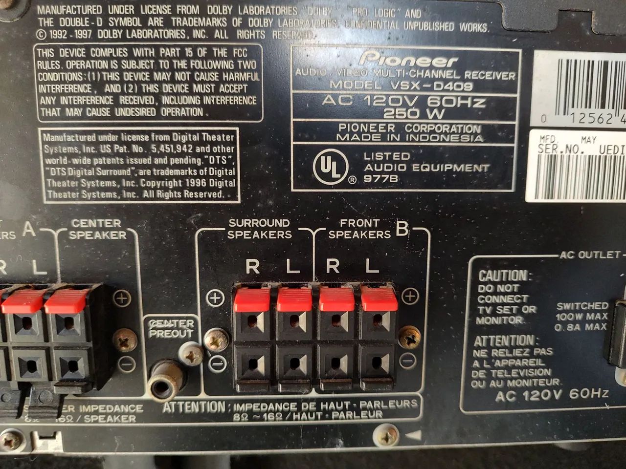 Receiver Digital Pioneer  - Foto 6