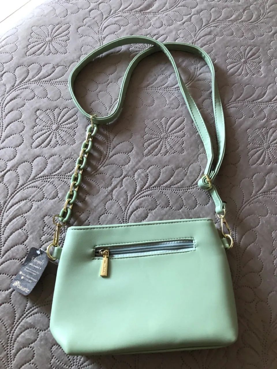 Bolsa de Ombro Verde - Nova
