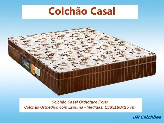 Colchão de Casal Com 2 Travesseiros Grátis - Foto 3