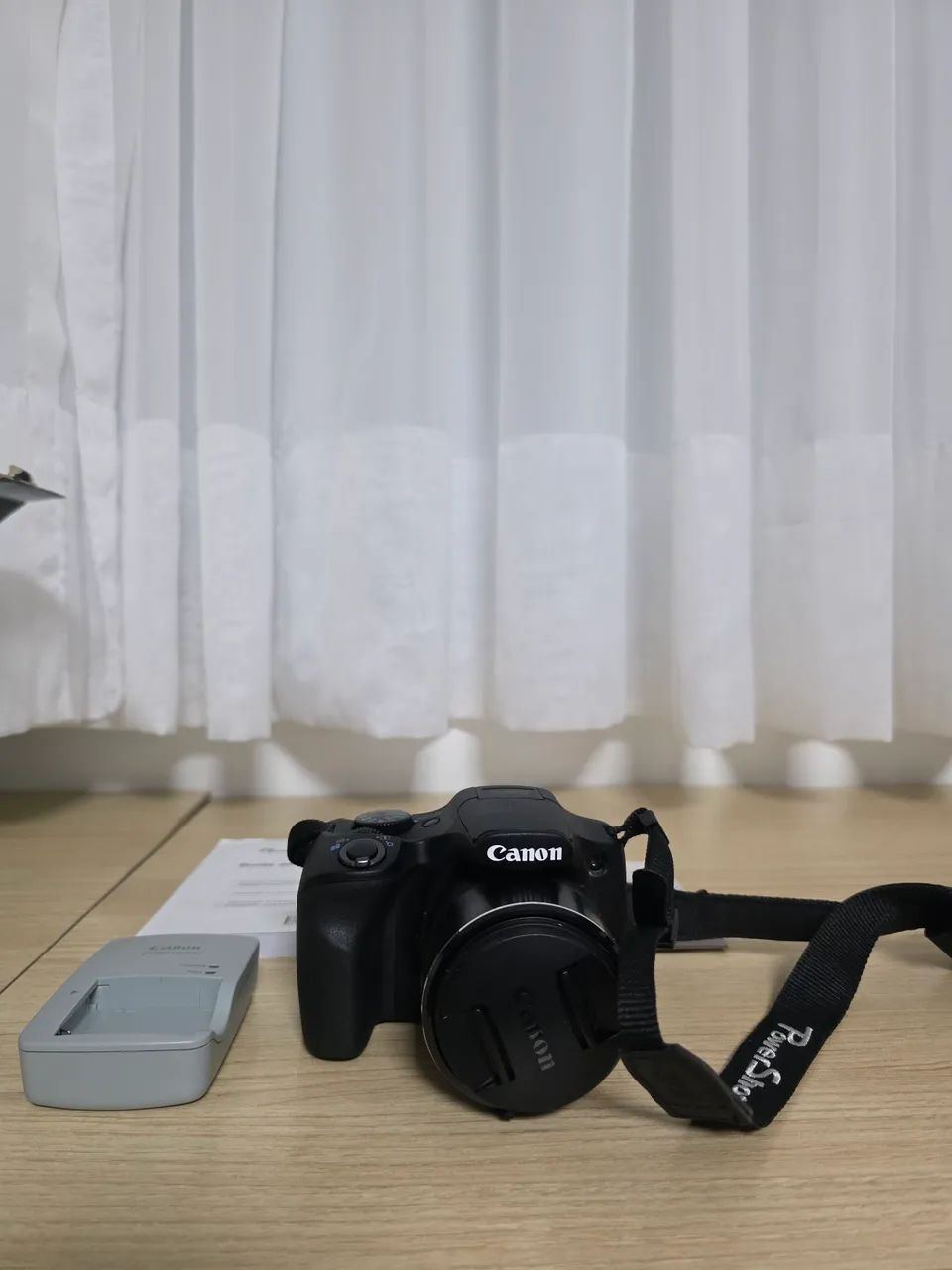 Canon PowerShot SX530 HS - Câmera semi-profissional com zoom de 50x + carregador original<br>