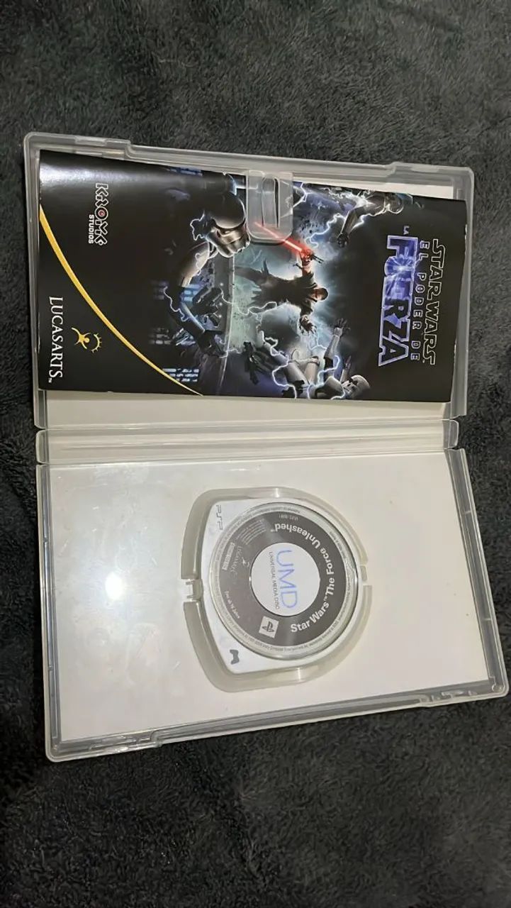 Jogo Star Wars el poder de fucrza de psp - Foto 2