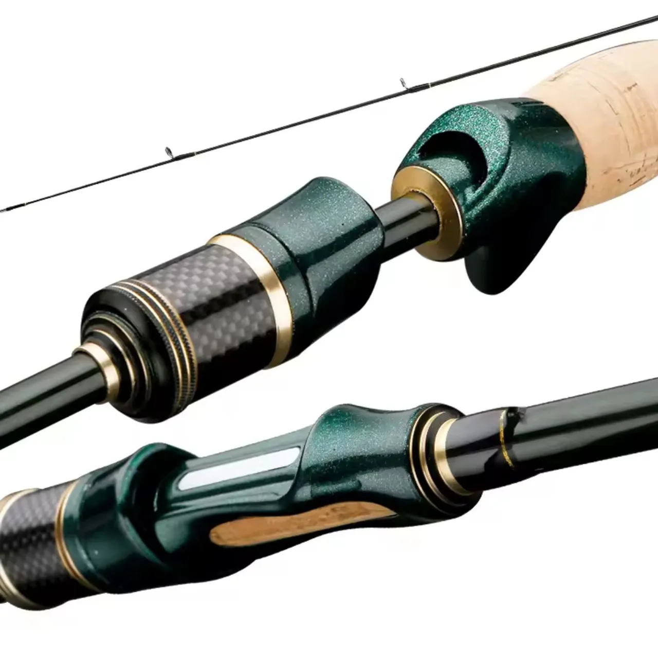 Vara de carretilha e molinete Super Macars 17lbs
