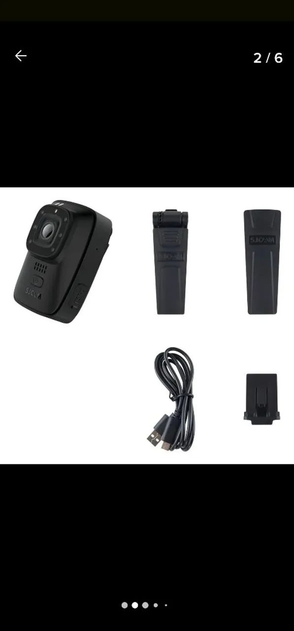 Câmera esportiva Sjcam A10 body Full HD preta - Foto 3