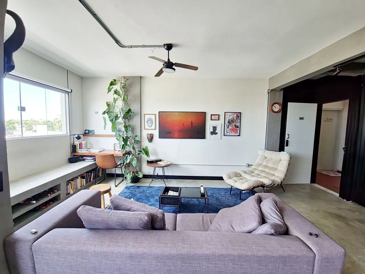 Apartamento moderno mobiliado e aconchegante para venda pronto pra morar - Foto 3