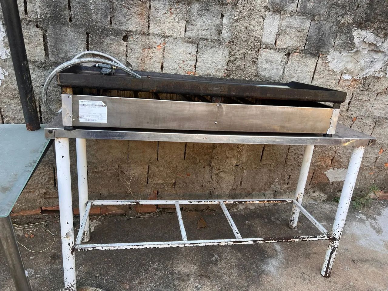 Chapa a gás profissional METALCUBAS - Foto 2