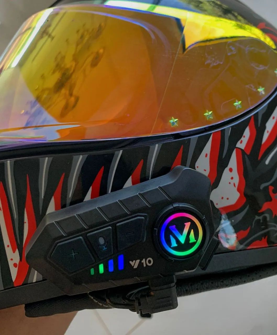 Intercomunicador Fone Y10 CAPACETE (entrega grátis Palmas-TO) - Foto 5