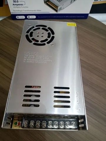 Fonte Chaveada 12V 50A - NOVA - Foto 2