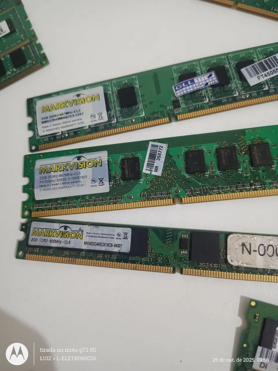 MEMORIA RAM, 6GB RAM DDR2 Memória RAM Cidade Nova Heliópolis