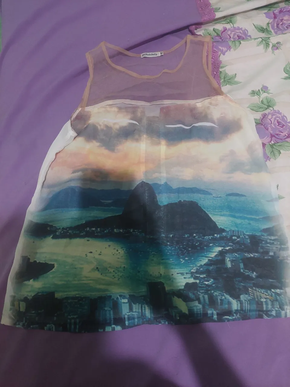 Blusa estampada Rio de Janeiro