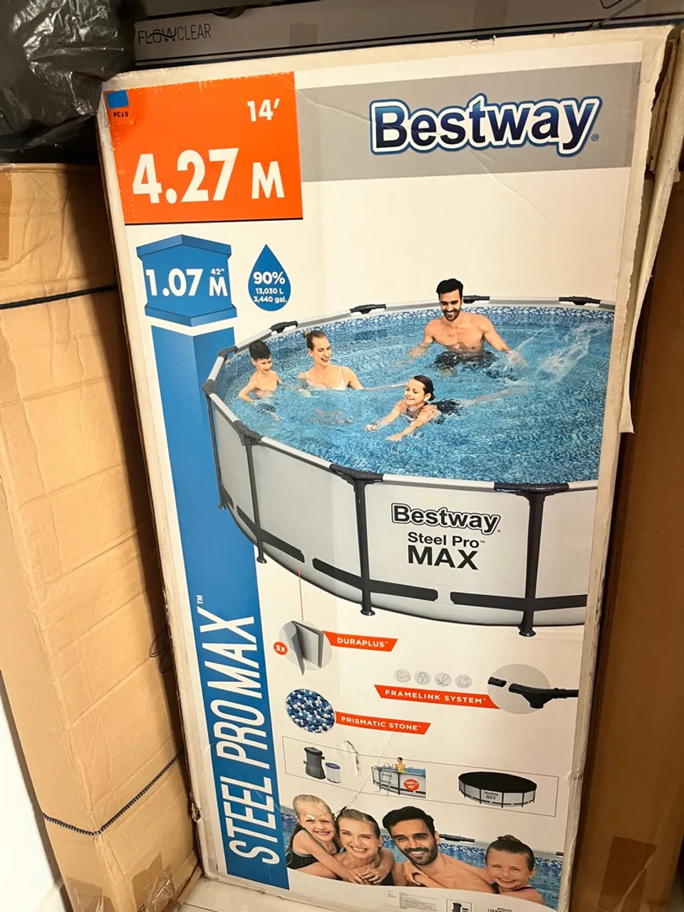 Piscina Bestway Steel Pro MAX 4,27m