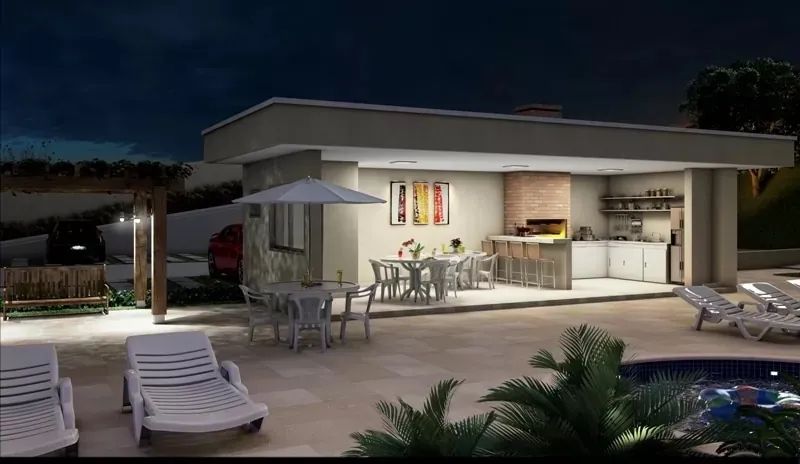 03 quartos (01 suite) Life Flores - Torquato Tapajos - Foto 8