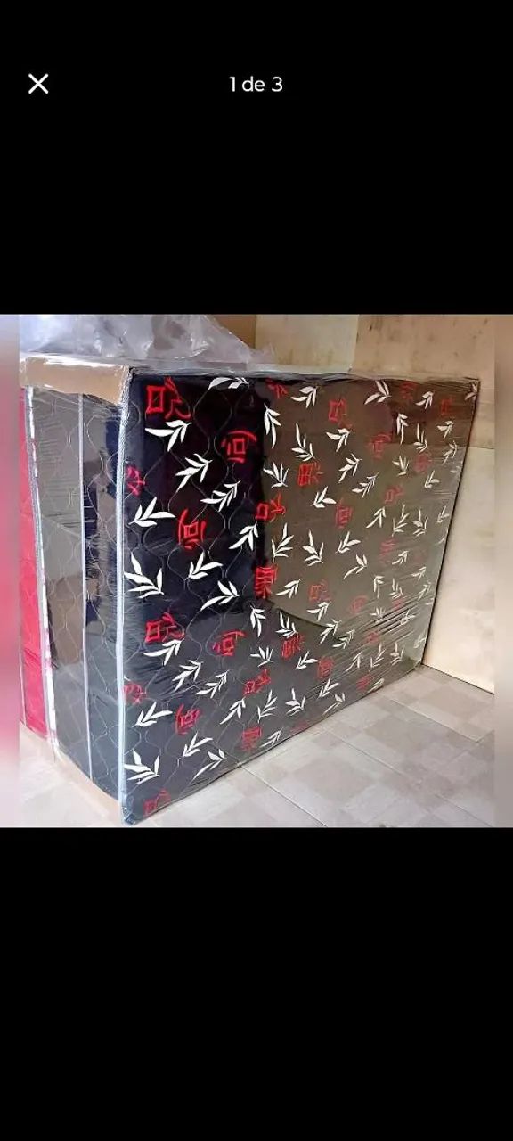 Cama box casal Designer oriental 