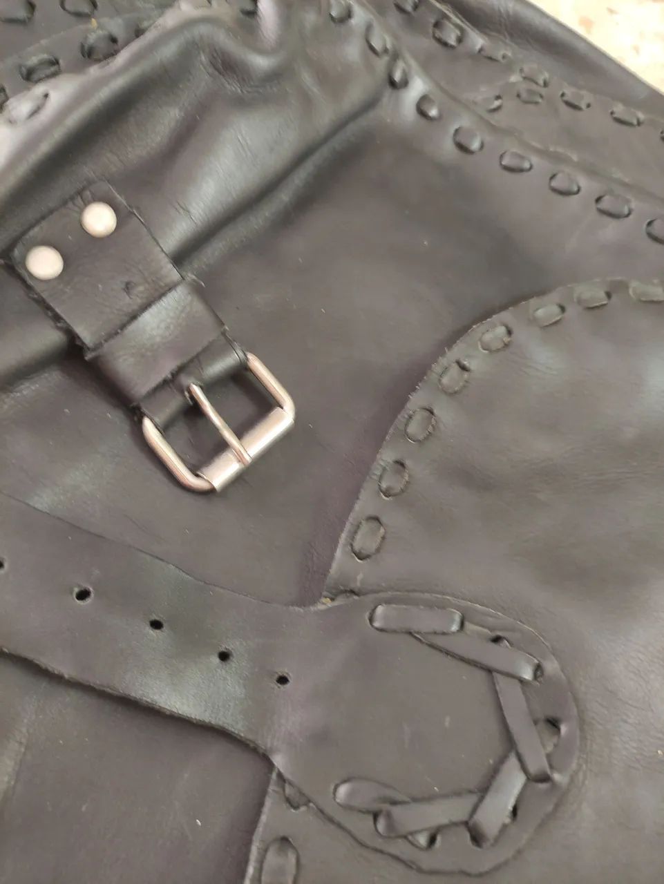 Bolsa couro grande - Foto 4