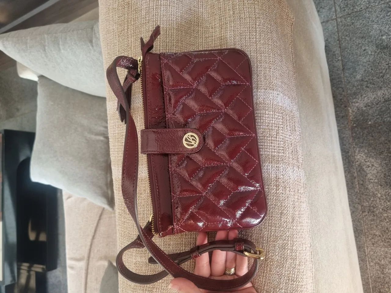 Bolsa de Ombro Luiza Barcelos 