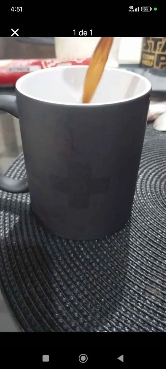 Caneca mágica personalizada