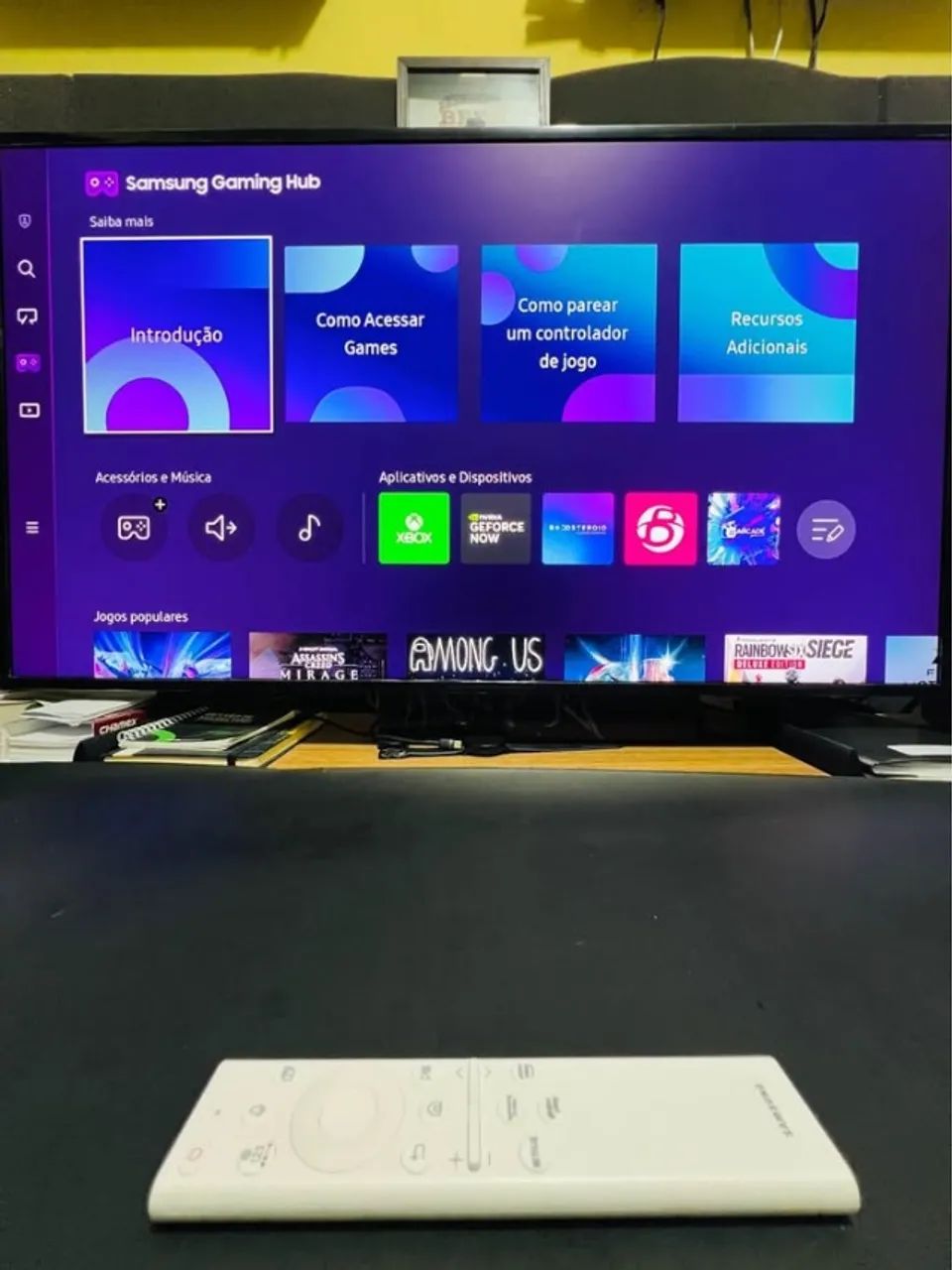 Smart tv Samsung The Frame QLED 4K 43 polegadas