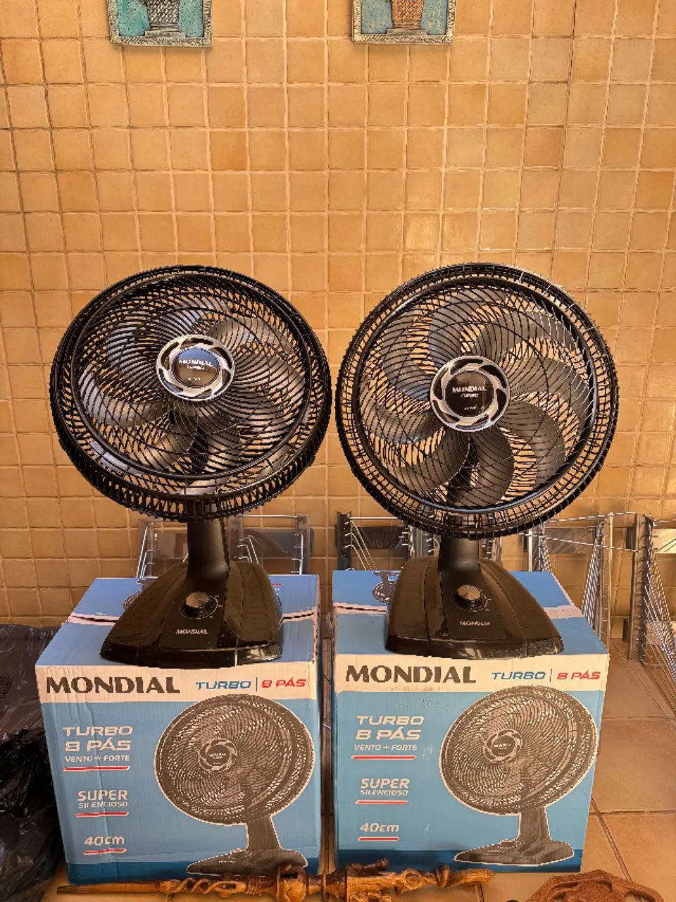 Ventiladores Mondial Turbo 8 Pás - Potência, Silêncio e Conforto!